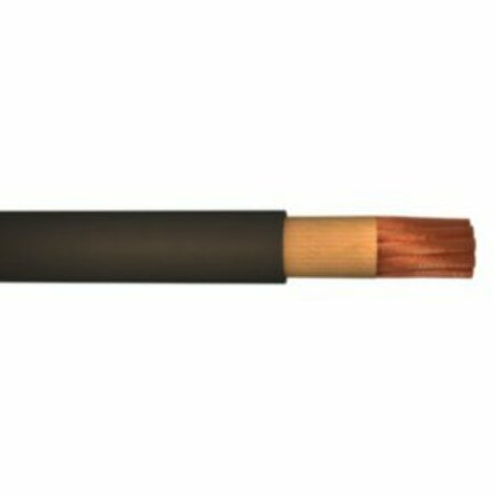 SOUTHWIRE Class K Welding Cable, 1 AWG, 779 Strand, Black, Sold by the FT 104140608